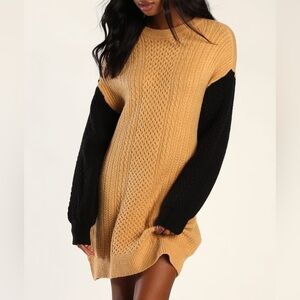 Lulus sweater dress